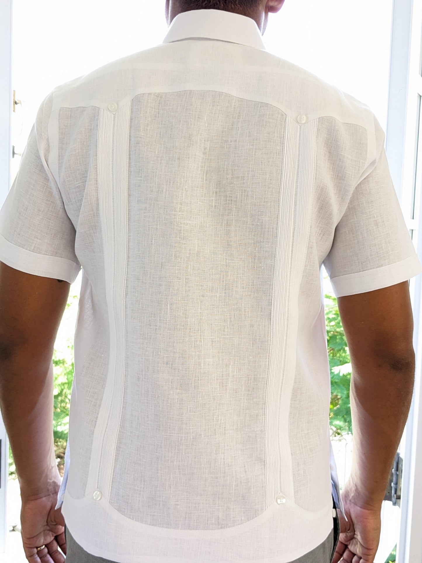 Guayabera Caribeña- short sleeve