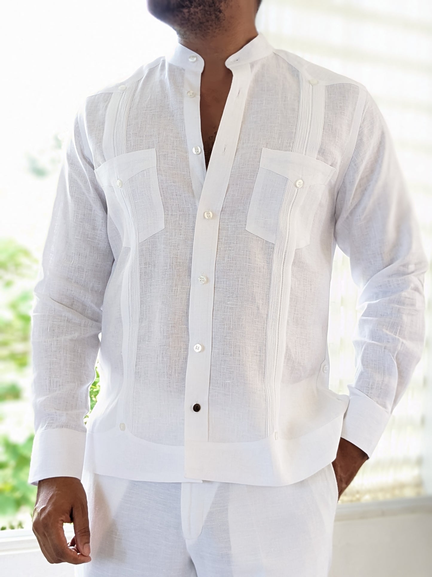 Guayabera Caribeña O-Neck (XX-Large Only)