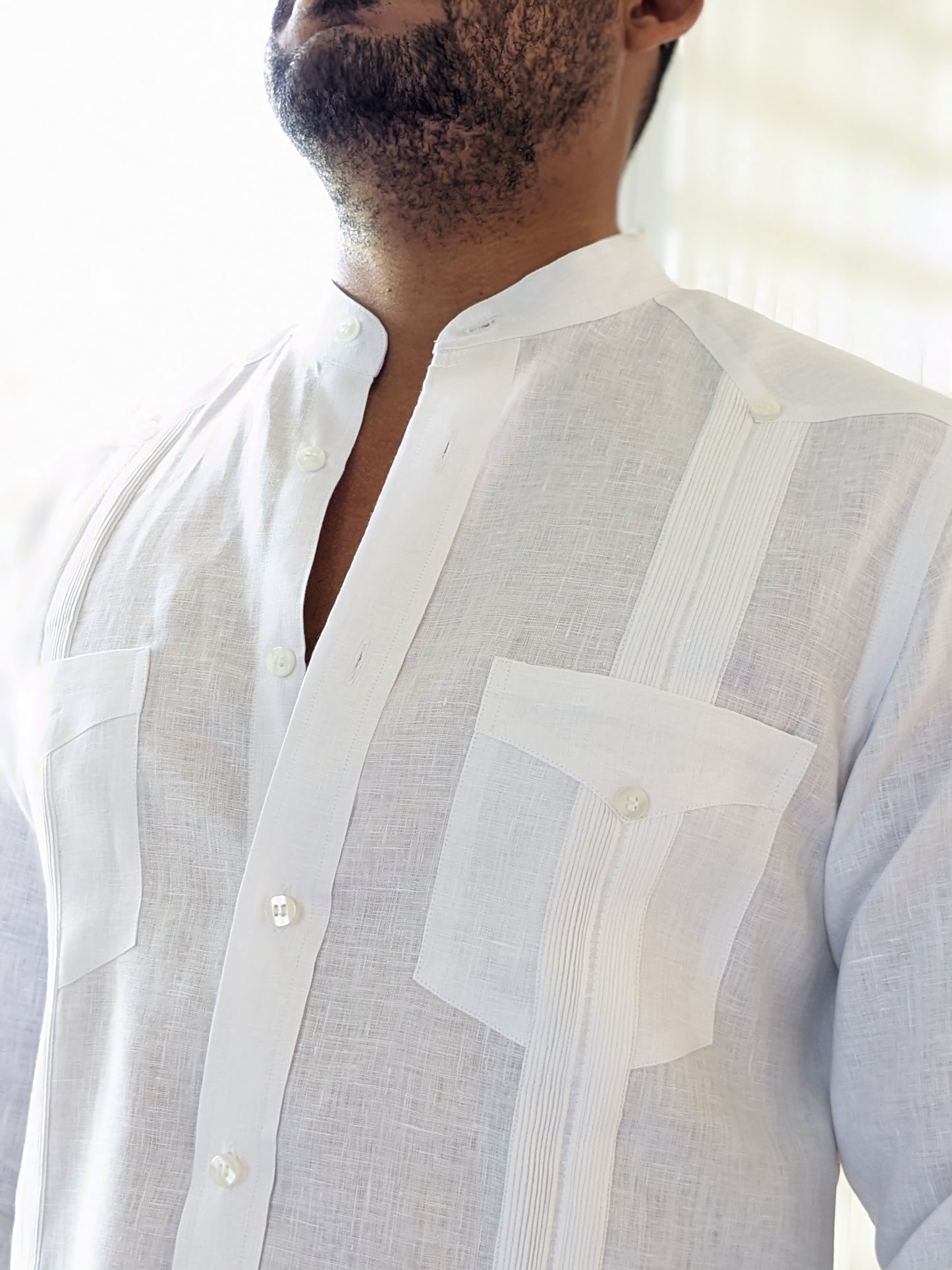 Guayabera Caribeña O-Neck (XX-Large Only)