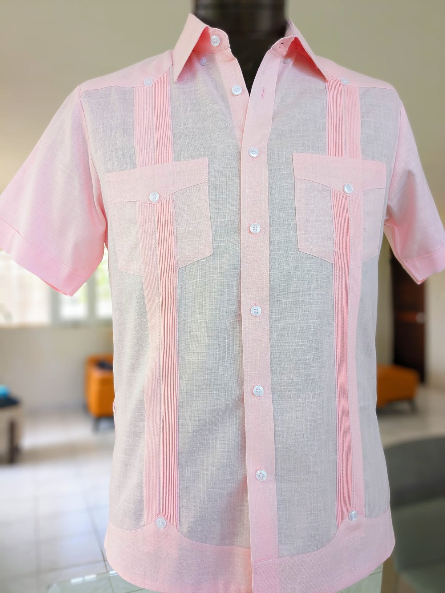 Old San Juan Guayabera- short sleeve